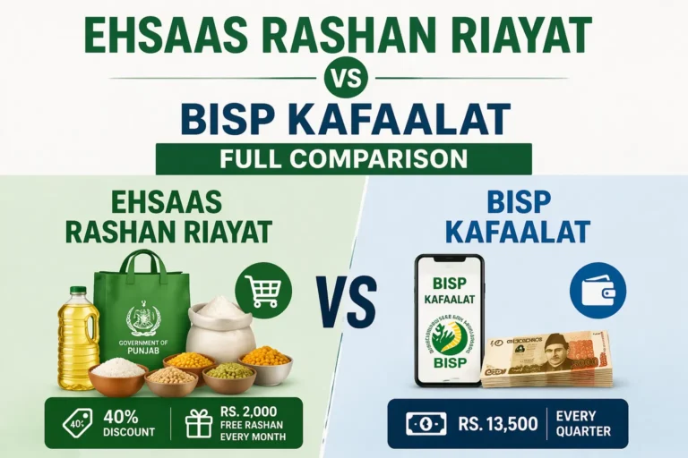 Ehsas Rashan Riayat Vs BISP Kafalat